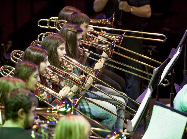 carnoustie brass band rehearsal 5