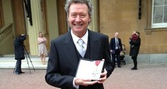 Harry Christophers with CBE