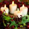 Image 3: advent wreath four candles lit