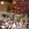 Image 4: champagne at Christmas with candles