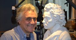 beethoven bust visits classic fm