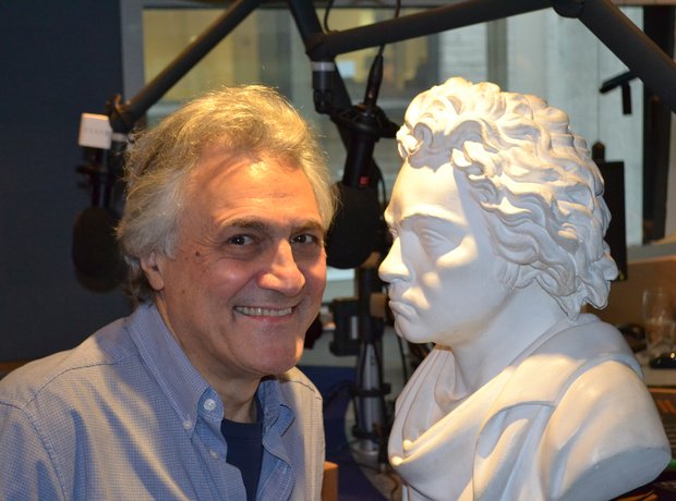 beethoven bust visits classic fm