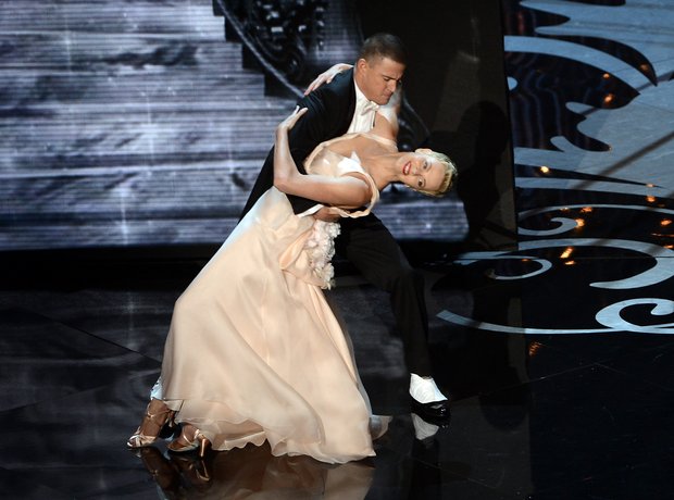 Charlize Theron and Channing Tatum at the Oscars 2