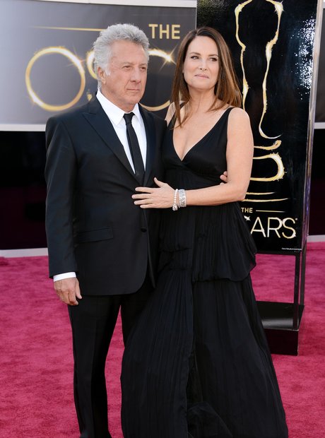 Dustin Hoffman and Lisa Hoffman attends the Oscars