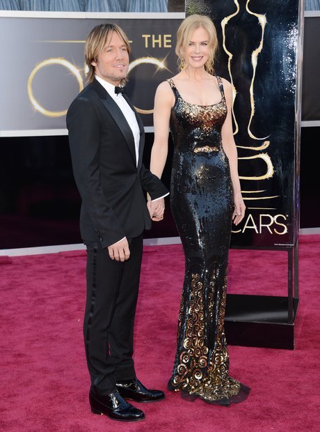Keith Urban, and Nicole Kidman attend the Oscars 2