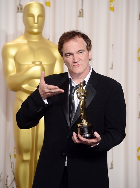 Quentin Tarantino at the Oscars 2013