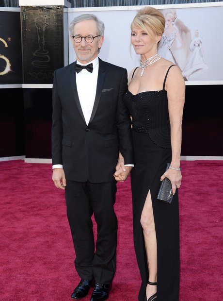 Steven Spielberg and Kate Capshaw attend the Oscar