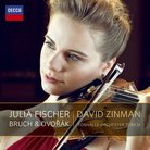Julia Fischer Bruch Dvorak album cover