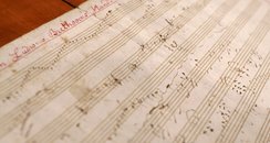 Manuscript music Beethoven