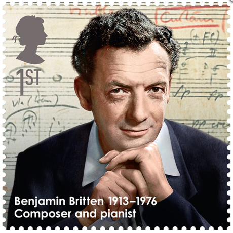 Britten stamp