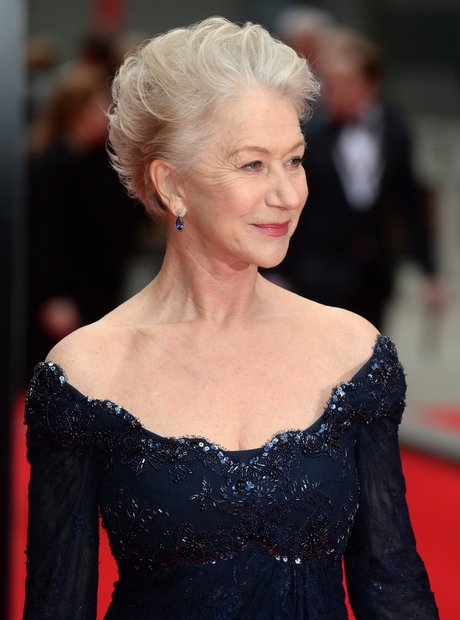 Dame Helen Mirren arrives at the Olivier Awards 2013