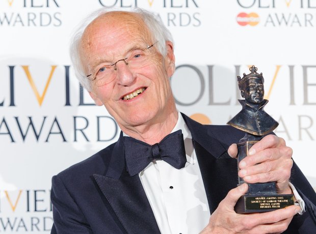 Michael Frayn at the Olivier Awards 2013