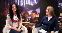 Angela Gheorghiu at Classic FM interview