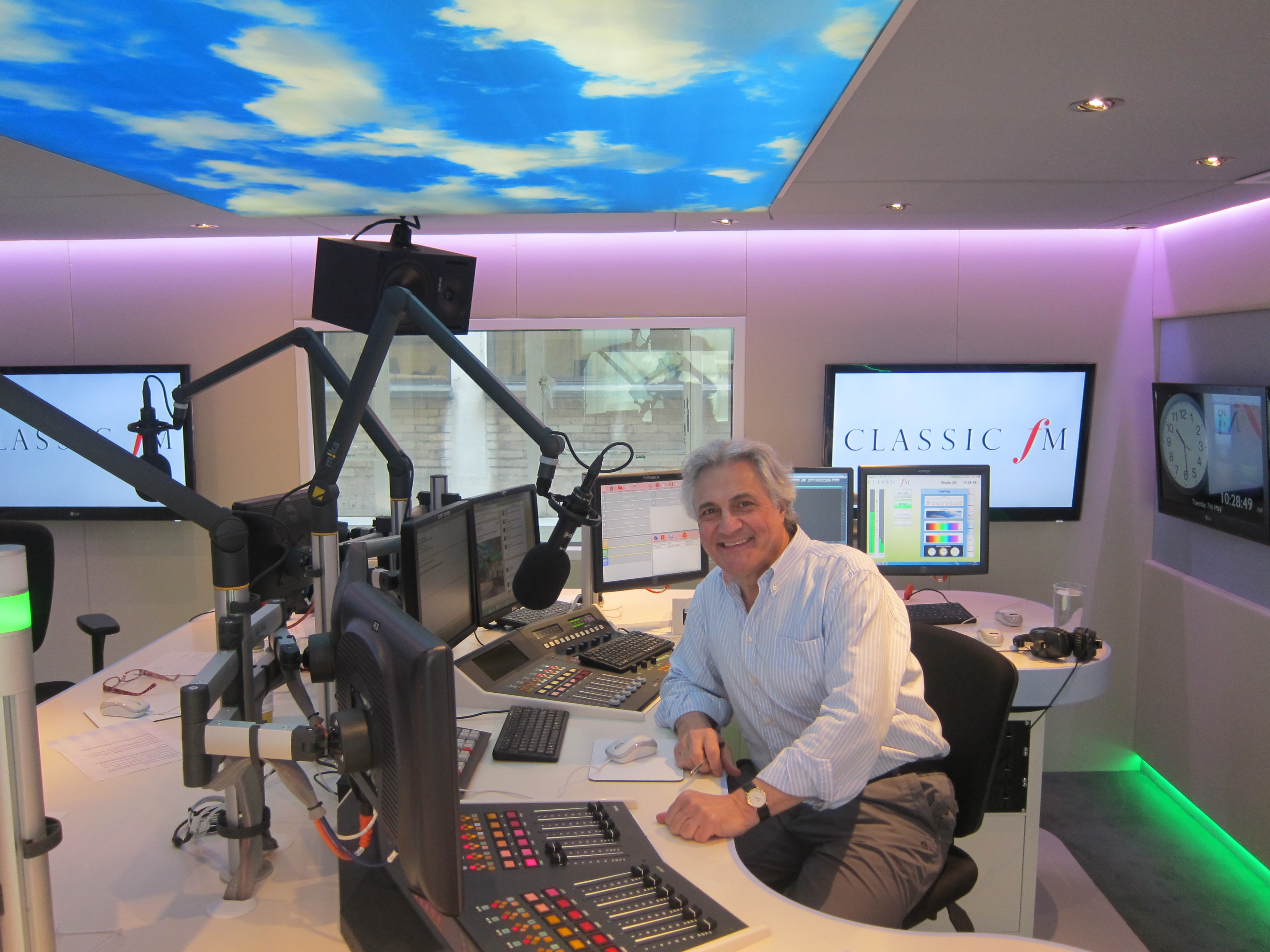 classic fm new studio