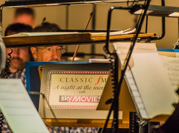 Classic FM: A Night At The Movies rehearsals