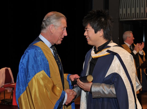 Prince Charles at the Royal College of Music