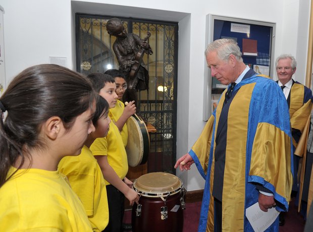 Prince Charles at the Royal College of Music