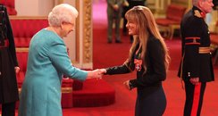 Nicola Benedetti receives MBE Buckingham Palace