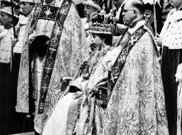 Queen Elizabeth II coronation 1952