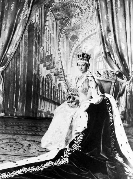 Queen Elizabeth II coronation 1952