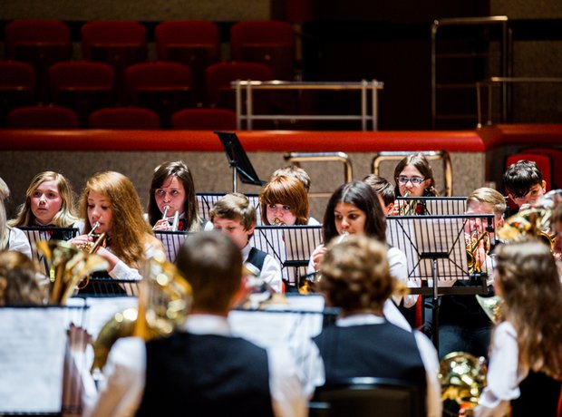 Fred Longworth High School Brass Band