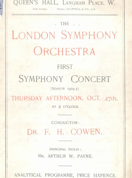 LSO archive programmes
