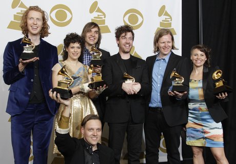 Arcade Fire at the Grammys 2011
