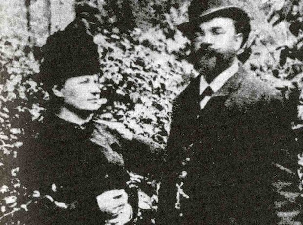 Dvorak and wife Anna