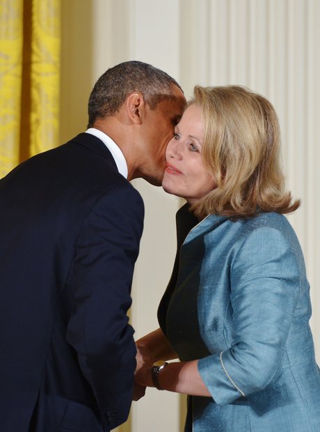 Renée Fleming and President Obama