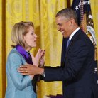 Renée Fleming and President Obama