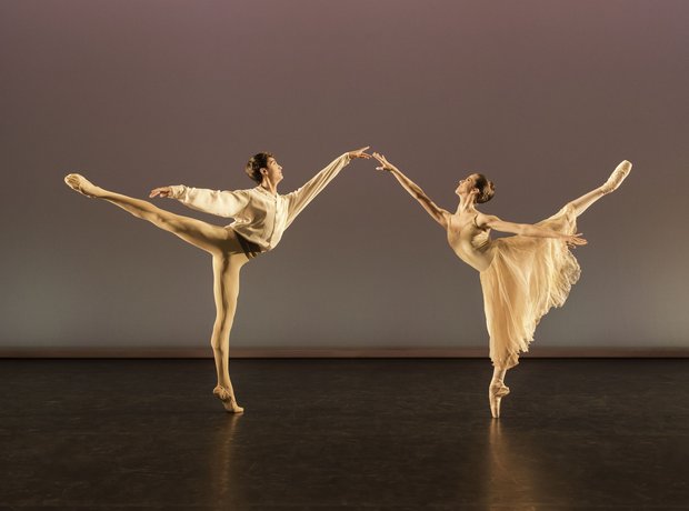 Rhapsody Pas de Deux - The Royal Ballet School's end of year