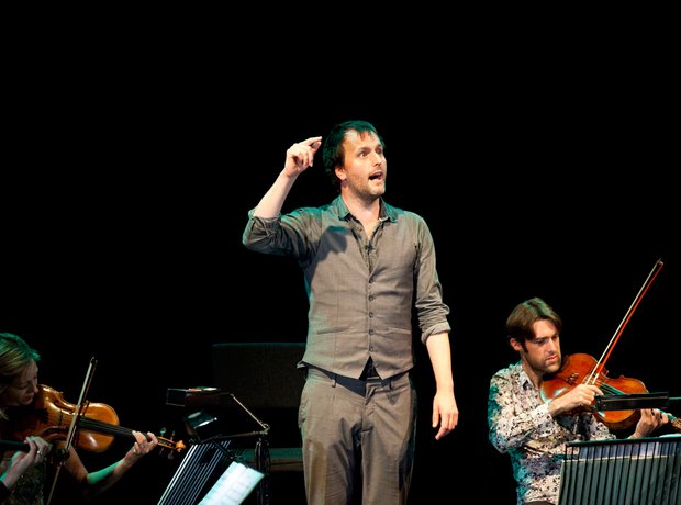 Jon Boden and the Sacconi Quartet at the Bristol P