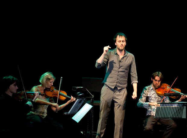 Jon Boden and the Sacconi Quartet at the Bristol P