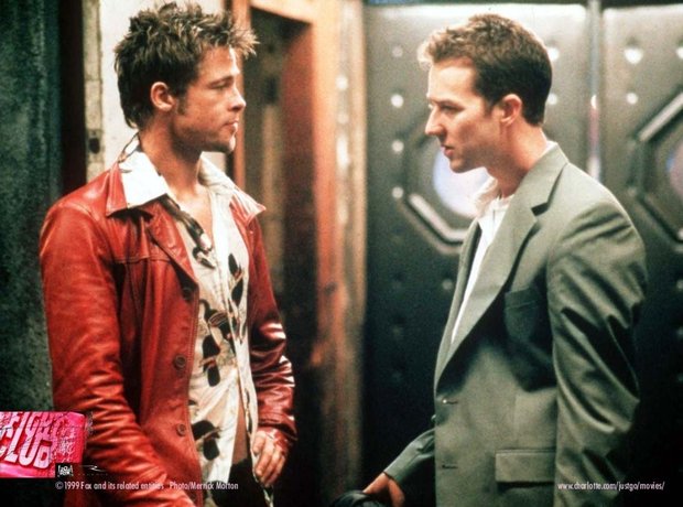 Fight Club Brad Pitt Edward Norton