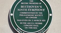 beethoven plaque