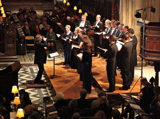 The sixteen choral pilgrimage
