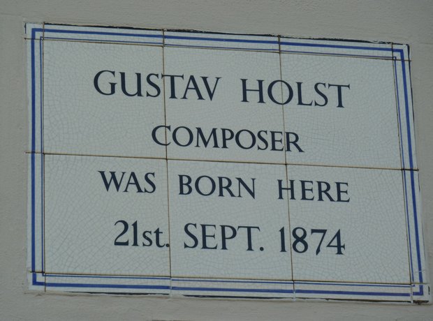 Gustav Holst birthplace Cheltenham