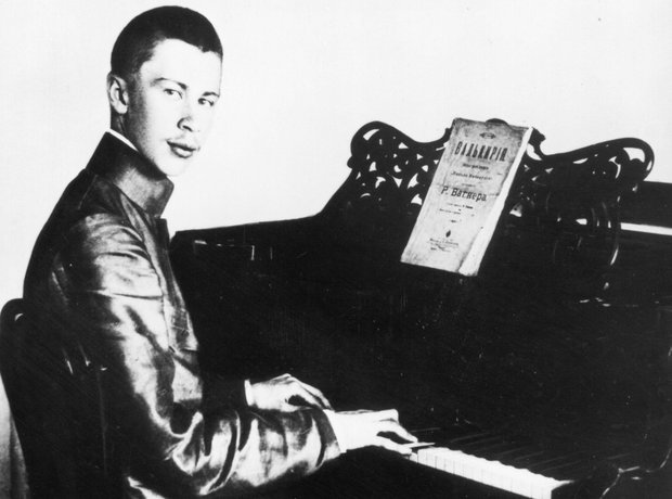 Young Prokofiev piano