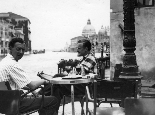 Benjamin Britten Peter Pears Venice