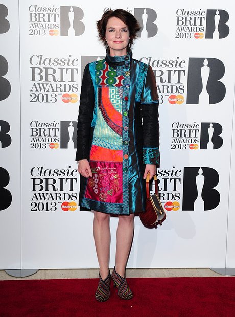 Catrin Finch at the Classic Brit Awards 2013