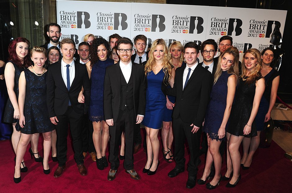 Gareth Malone and Choir  Classic Brit Awards 2013