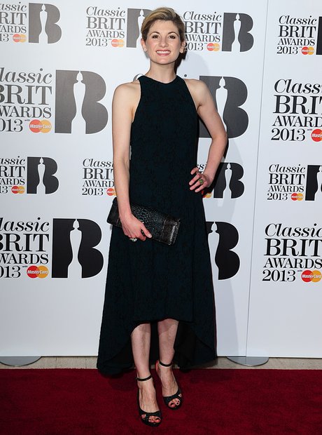 Jodie Whittaker at the Classic Brit Awards 2013
