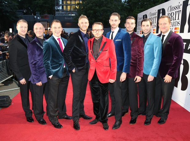 Only Men Aloud Classic Brit Awards 2013