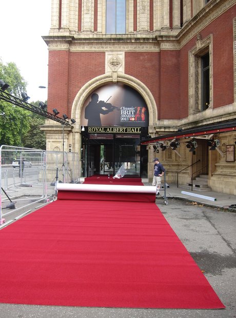 Red carpet classic BRIT Awards