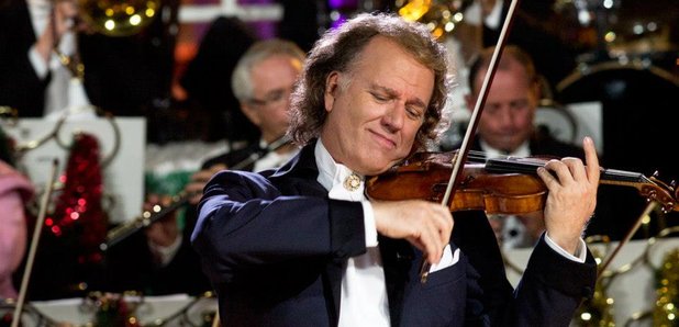 André Rieu's Christmas concert to broadcast in cinemas - Classic FM