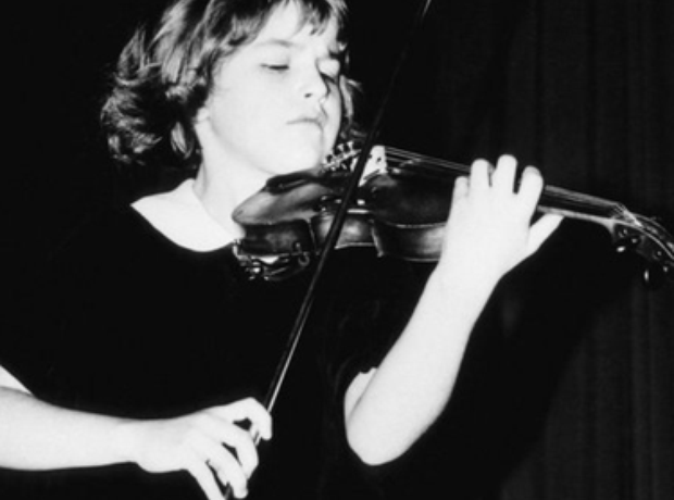 Anne-Sophie Mutter violinist young