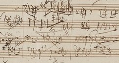 Beethoven String Quartet manuscript