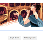 Google Doodle Maria Callas
