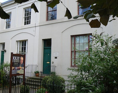 Holst birthplace Cheltenham house