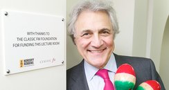 john suchet nordoff robbins lecture room